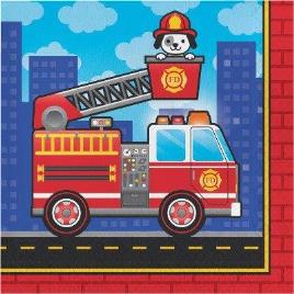 Guardanapos Carro Bombeiros