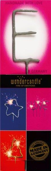 Sparkler 17cm Letra E