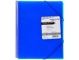 Pasta Classificadora Grafoplas Maxiplás Azul A4 E.