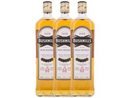 Whisky BUSHMILLS Blended Bushmills Original (1 L - 3 unidades)