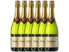 Espumante CODORNÍU Codorníu Clásico Brut Nature Cava (0.75 L - 6 unidades)