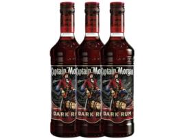 Rum CAPTAIN MORGAN Captain Morgan Dark (1 L - 3 unidades)