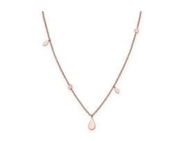 Colar ROSEFIELD | Iggy Shaped drop necklace rosegold