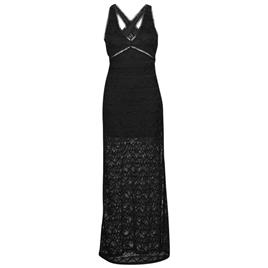Guess  Vestidos compridos SL LIZA LONG DRESS  Preto Disponível em tamanho para senhora. S,M,L,XL.Mulher > Roupas > Vestidos compridos
