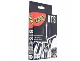 Jogo de Cartas Uno Bts Themed Card Game For 2-10 Players Pvc Giant Family Card Game Home Party Supply (Idade Mínima: 3 Anos - Dificuldade: Intermédia)
