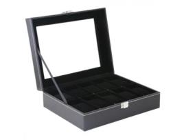 Watch Box For 10 WatchesNORTHIX Black