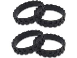 Pneus para Rodas Irobot Roomba Série 500, 600, 700, 800 e 900