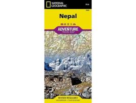 Livro nepal de national geographic maps (inglês)