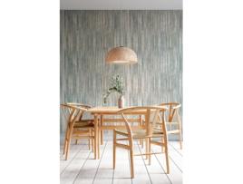 Papel de Parede SOKIOS (55 x 250 - Tecido - Bege)