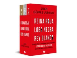 Livro Trilogía Reina Roja (Pack Con: Reina Roja # Loba Negra # Rey Blanco) de Gómez-Jurado, Juan (Castelhano)