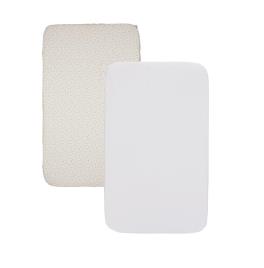 Kit 2 lençóis de baixo Chicco lightgrey