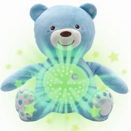 Ursinho Boa Noite Chicco azul