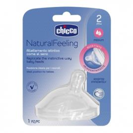 Tetinas NaturalFeeling Chicco 2-meses fluxo-medio
