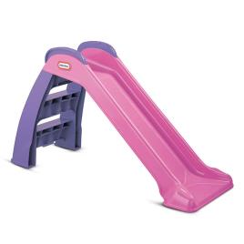 Meu Primeiro Escorrega Rosa Little Tikes
