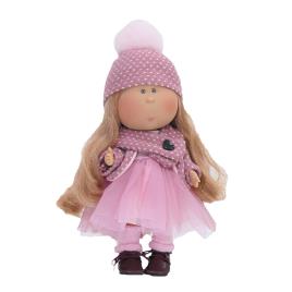 Boneca Mia Gorro Rosa