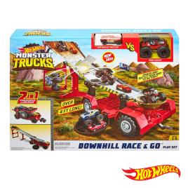 Hot Wheels Monster Trucks Downhill Race