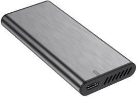 Caixa Externa USB 3.1 p/ Disco M.2 Sata (Cinzento) - 