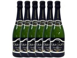 Espumante VIÑEDOS Y RESERVAS Viñedos Y Reservas Carolus Imperial Brut Nature Reserva (0.75 L - 6 unidades)