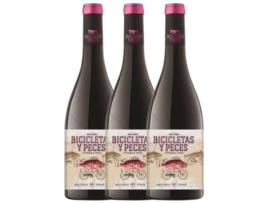 Vinho FAMILY OWNED Family Owned Bicicletas Y Peces Syrah Vi De La Terra De Mallorca Joven (0.75 L - 3 unidades)