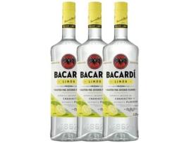 Rum BACARDÍ Bacardí Blanco Limón (1 L - 3 unidades)