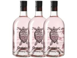 Gin OCEÁNICA Oceánica Strawberry Gin (0.7 L - 3 unidades)