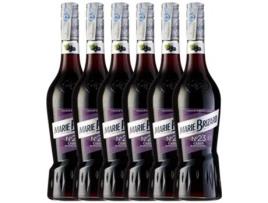 Licor MARIE BRIZARD Marie Brizard Crema Cassis Licor Macerado (0.7 L - 6 unidades)