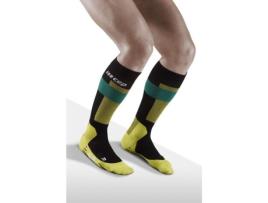 Meias para Homem de Ski CEP COMPRESSION (Tamanho 3 - Verde)