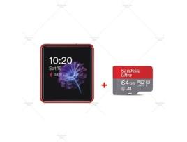 Leitor MP3 Bluetooth Hifi SLOWMOOSE M5 (vermelho) 64gbcard