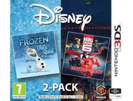 Jogo Nintendo 3DS Disney 2 Pack: Frozen + Big Hero 6