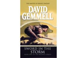 Livro sword in the storm de david gemmell (inglês)