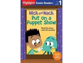 Livro nick and nack put on a puppet show de brandon budzi (inglês)