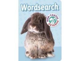 Livro hop-tastic puzzles wordsearch de eric saunders (inglês)