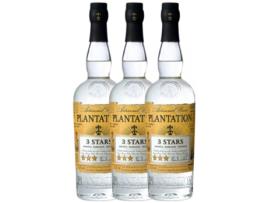 Rum PLANTATION RUM Plantation 3 Stars Blanco (0.7 L - 3 unidades)