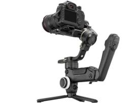 Estabilizador de Gimbal SLOWMOOSE Portátil de 3 Eixos para Câmaras Dslr e Camcorder (Guindaste 3 Se)