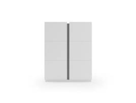 Sapateiro HERDASA Hessa Branco, Cinzento (90 x 95 x 35 cm)