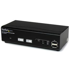 Switch SV231USBDDM KVM VGA Preto (1920x1440) - STARTECH