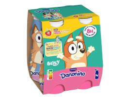 Iogurte Infantil Danonino P/beber Morango Banana 4x100g