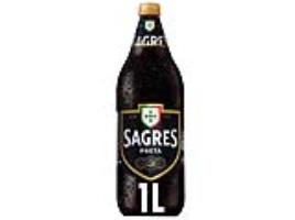 Cerveja Preta Sagres 1l