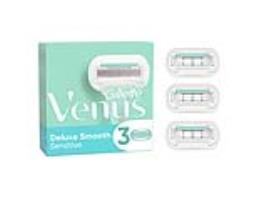 Recarga De Lâminas Sensitive Deluxe Smooth Venus 3 Un