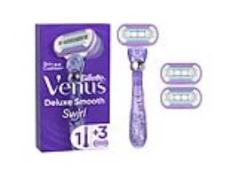 Máquina Depilatória Swirl Deluxe Smooth Com 3 Recargas Venus