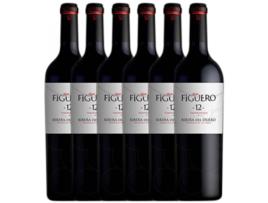 Vinho FIGUERO Figuero 12 Meses Tempranillo Ribera Del Duero Crianza (0.37 L - 6 unidades)