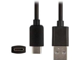 Cabo REYTID Premium USB-5-3 (USB - USB-C - Preto)