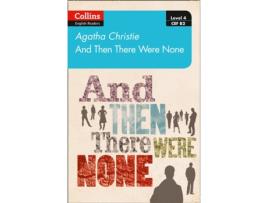 Livro and then there were none de agatha christie (inglês)
