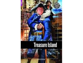 Livro foxton readers level 2: treasure island 2nd edition de r. louis stevenson (inglês)