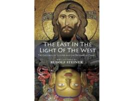 Livro the east in light of the west de rudolf steiner (inglês)