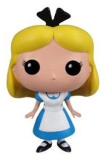 Figura Pop! Alice no País das Maravilhas Personagem Alice - FUNKO