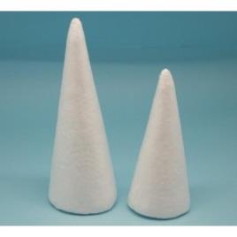 Esferovite Cone Branco 138x325mm - 1 Unidade