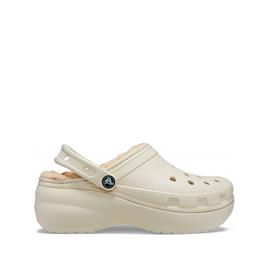 Crocs Socas com forro em pelo, Classic Platform