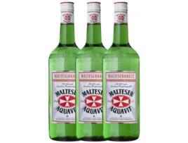 Licor HORNBAEKER Hornbaeker Malteserkreuz Malteser Aquavit (1 L - 3 unidades)