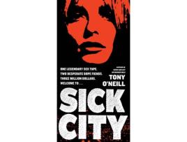 Livro sick city de tony o'neill (inglês)